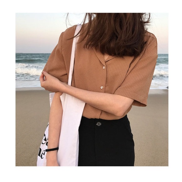 Striped short sleeve shirt - Picture 3 of 8